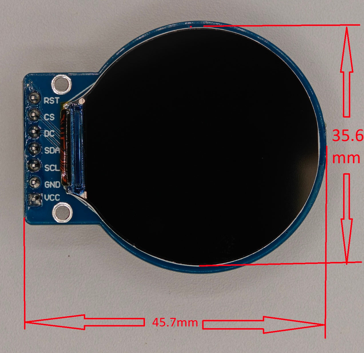 1.28 Inch Replacement TFT display for Original, V2 and Robot Digital eyes kits