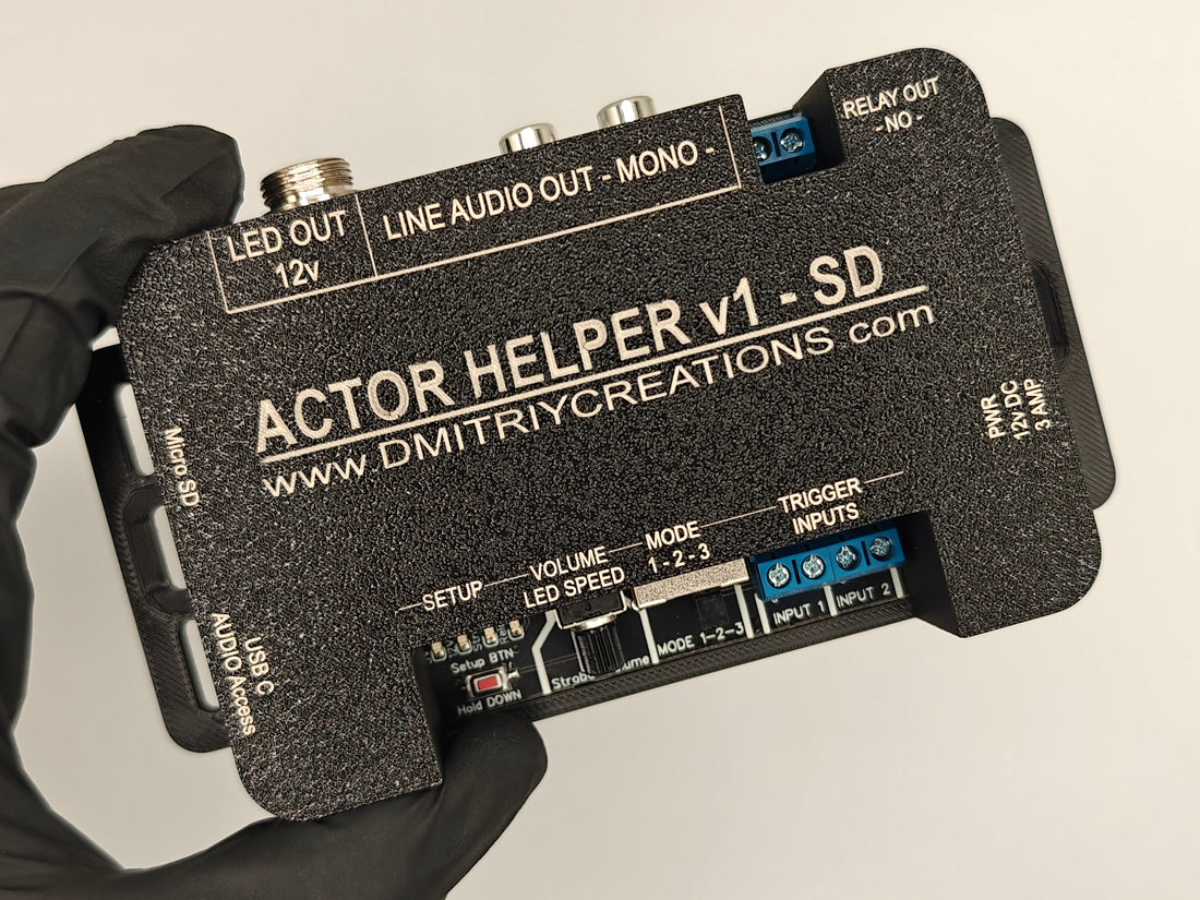 Actor Helper Controller for Scare actor in you halloween diasplay