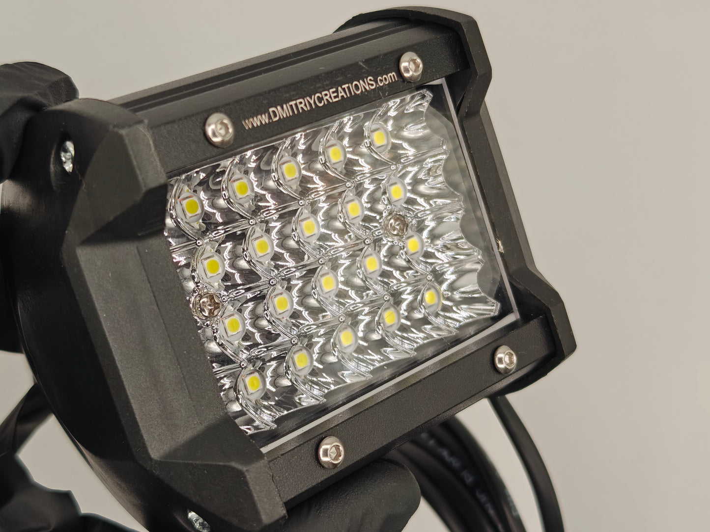 72W LED Lamp for Actor helper Controller with mount brackets and 9ft cord, 24 powerful LED