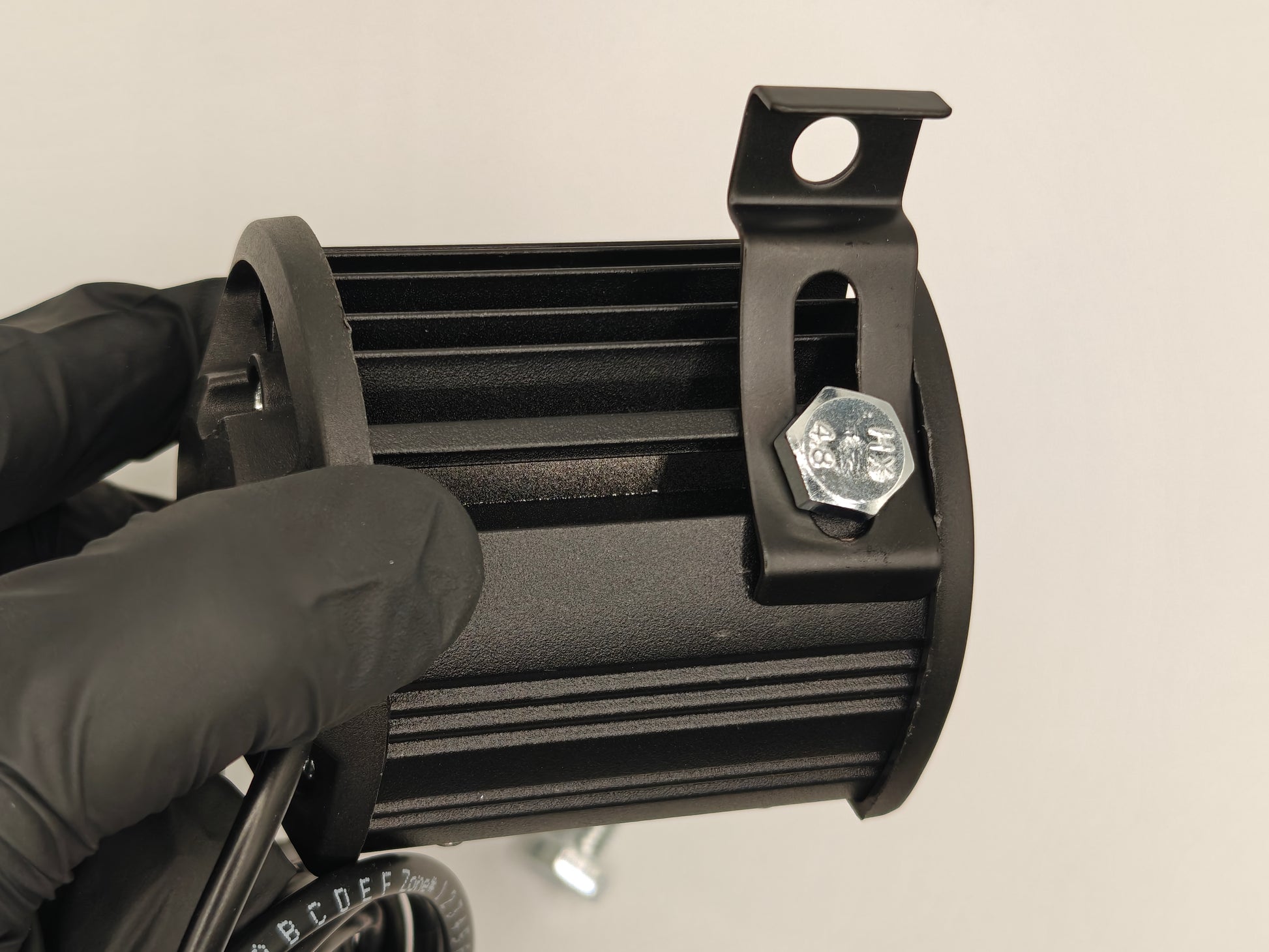 72W LED Lamp for Actor Helper Controller with mount brackets and 9ft cord mounting option rear