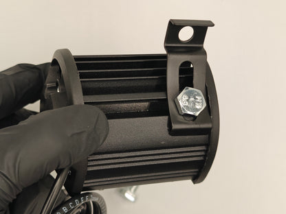 72W LED Lamp for Actor Helper Controller with mount brackets and 9ft cord mounting option rear