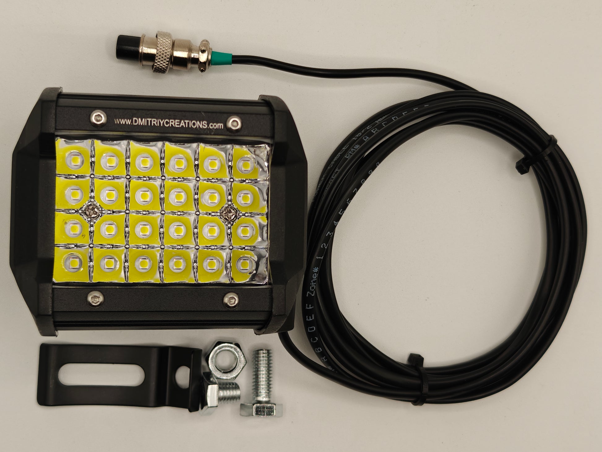72W LED Lamp for Actor Helper Controller with mount brackets and 9ft cord