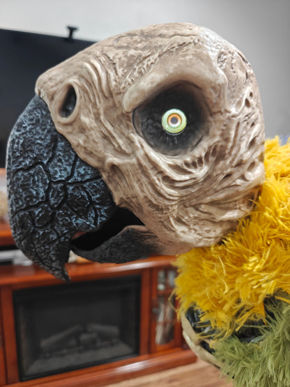 Home Depot Rotten Parrot with digital Eyes Installed from DmitriyCreatins