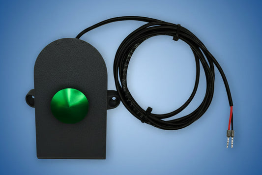 Push / Step Button with 20mm huge button and 5ft cord to activate your prop by actor or spectators, Can be used with Scare Actor Controller or Prop Activator, no electronics, only dry contacts, can be wall or floor mounted.