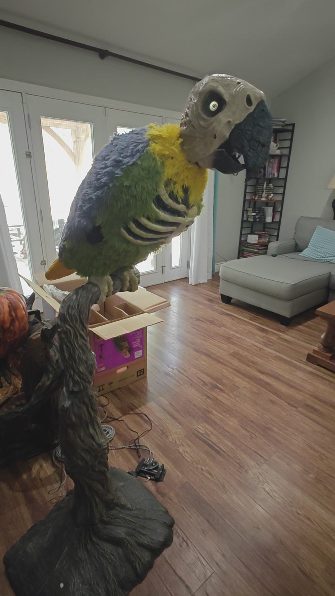 Home Depot Rotwing Parrot with DIgital Eyes from Dmitriy Creations