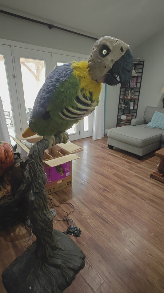 Home Depot Rotwing Parrot with DIgital Eyes from Dmitriy Creations